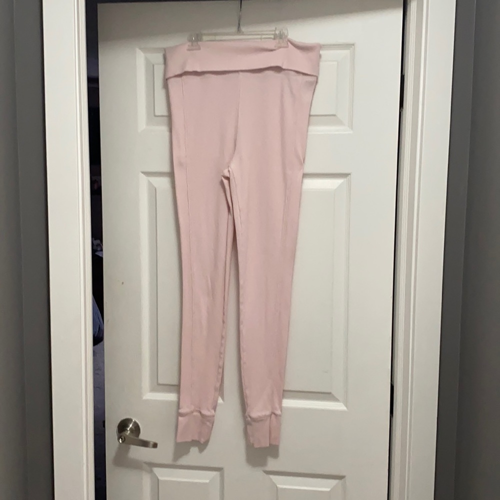 Waffle leggings